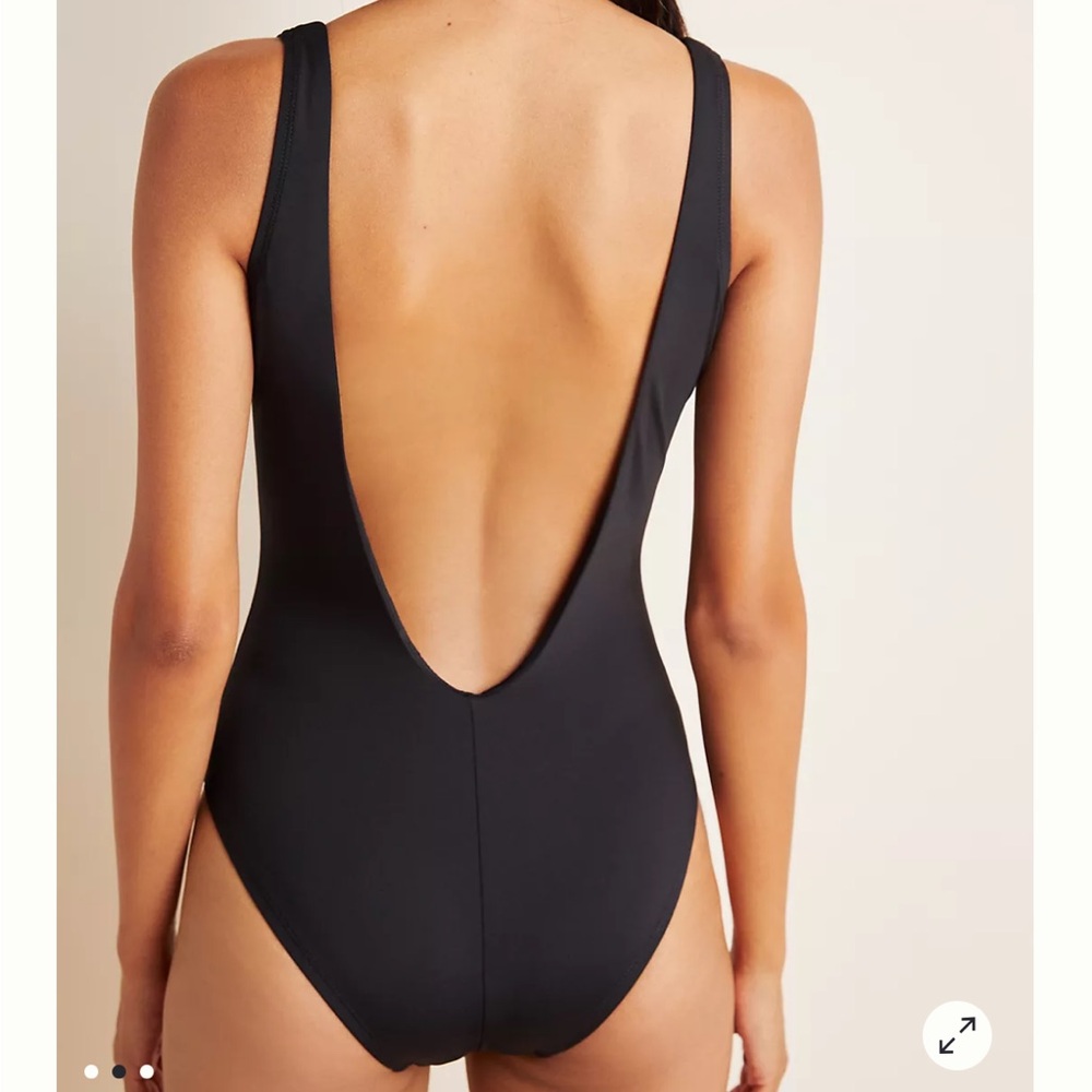 Andie Ibiza One Piece Swim Suit Black size Medium NWT